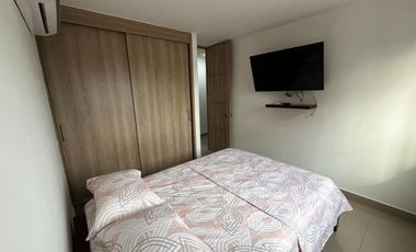 APARTAMENTO EN RENTA CONJUNTO BAMBU AMOBLADO APTO 406
