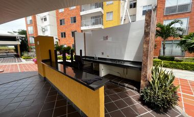 APARTAMENTO EN RENTA CONJUNTO BAMBU AMOBLADO APTO 406
