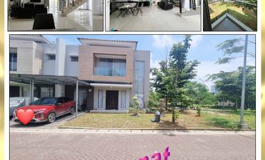 DIJUAL / DISEWAKAN RUMAH Hoek 2 Lantai di Perumahan Golf Island Pantai Indah Kapuk. Jakarta Utara.