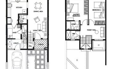 2BR HOUSE & LOT IN NUVALI TOWNHOUSE, BIÑAN CITY - LAGUNA, 144SQM