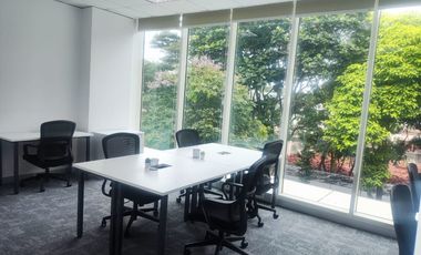 Kantor Unit Furnished 6 Pax Di Wisma BCA Area BSD Tangerang Lokasi Strategis