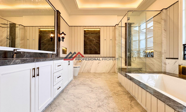 Luxurious Brand New House Full Furnished Desain American Classic at Kemang, Jakarta Selatan