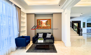 Luxurious Brand New House Full Furnished Desain American Classic at Kemang, Jakarta Selatan