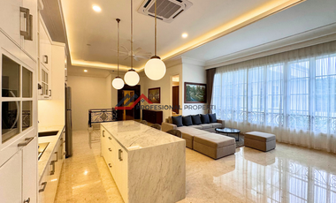 Luxurious Brand New House Full Furnished Desain American Classic at Kemang, Jakarta Selatan