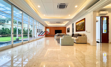 Luxurious Brand New House Full Furnished Desain American Classic at Kemang, Jakarta Selatan