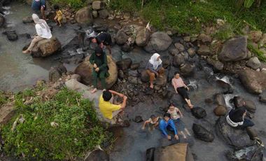 Jual Tanah Murah Zona Kuning bisa di bangun permanen Deket area Wisata dan air terjun