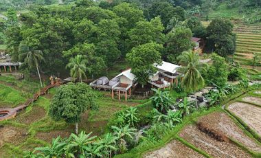 Jual Tanah Murah Zona Kuning bisa di bangun permanen Deket area Wisata dan air terjun