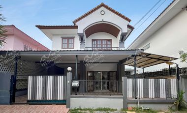บุรีรมย์ วงแหวน-ปิ่นเกล้า แปลงมุมต่อเติมครบ สภาพดีพร้อมอยู่ ทำเลดีในซอยวัดพระเงิน