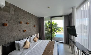 Dijual dengan private pool & fully furnished 𝗩𝗜𝗟𝗟𝗔𝗧𝗘𝗟 𝗧𝗪𝗢 𝗕𝗘𝗗𝗥𝗢𝗢𝗠 𝗣𝗘𝗖𝗔𝗧𝗨