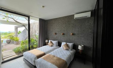 Dijual dengan private pool & fully furnished 𝗩𝗜𝗟𝗟𝗔𝗧𝗘𝗟 𝗧𝗪𝗢 𝗕𝗘𝗗𝗥𝗢𝗢𝗠 𝗣𝗘𝗖𝗔𝗧𝗨