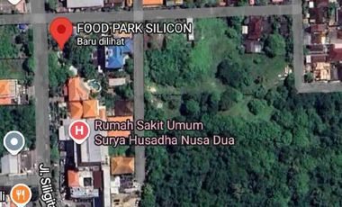 Buc Tnh 1850m2 Ada Bangunan nempel Rs Surya Hus Raya Siligita Nusa Dua