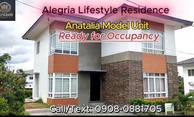 House and Lot for Sale 181 sqm floor area. Ready for Occupancy with Free Furnitures!