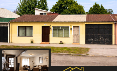 Propiedad con dos casas en venta en Gaete, Talcahuano – Ideal inversión