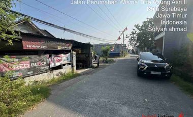 Dijual  via  lelang tanah lokasi ko tirta agung perkasa strategis dan dekat kampus