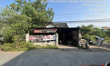 Dijual  via  lelang tanah lokasi ko tirta agung perkasa strategis dan dekat kampus