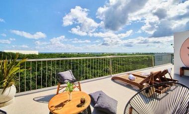 Penthouse con vista al mar en Grand Sirenis–privacidad, altura y estilo de vida