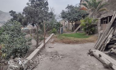 VENTA DE TERRENO EN CHOSICA