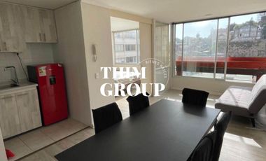 SE ARRIENDA DEPARTAMENTO AMOBLADO EN EL CENTRO DE VIÑA DEL MAR