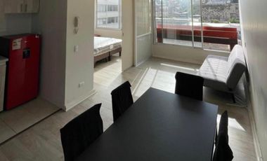 SE ARRIENDA DEPARTAMENTO AMOBLADO EN EL CENTRO DE VIÑA DEL MAR