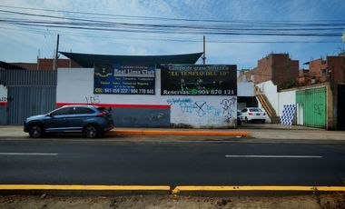 VENDO TERRENO PLANO DE 1094 M2 EN PLENA AVENIDA CARLOS IZAGUIRRE S.M.P