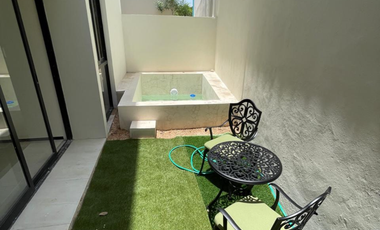 renta depa amueblado a 100 metros campus universitario planta baja