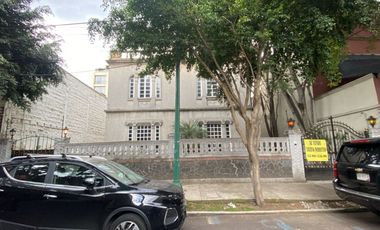 Se Vende Casa de 945m2 Con Uso de Suelo para Oficina en Col. Roma Norte