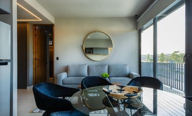 DEPARTRAMENTO EN VENTA TORRE PONTICELLI DE LA CAMPIÑA DE BOSQUE EN LEÒN GTO.  NUEVO Y AMUEBLADO DOS RECAMARAS