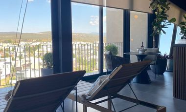 DEPARTRAMENTO EN VENTA TORRE PONTICELLI DE LA CAMPIÑA DE BOSQUE EN LEÒN GTO.  NUEVO Y AMUEBLADO DOS RECAMARAS