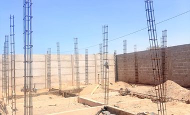 Venta Terreno 400 m² con Casa en construcción Valle Lluta