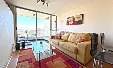 Departamento En Arriendo 1D 1B Amoblado en Los Leones Providencia