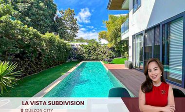 Quezon City House and Lot for Sale | La Vista Subdivision 5 Bedroom 5BR Modern Resort-Style Home