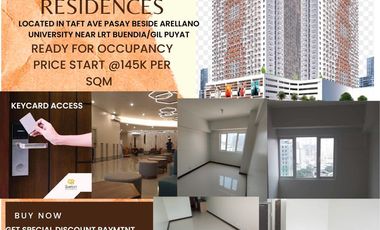 Pasay condominium for sale condo units in pasay  quantum residence pasay