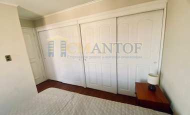 Arriendo departamento 2 dormitorios amoblado Club de Yates, Centro | Incluye GC