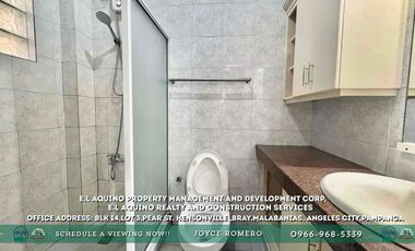 Studio Apartment Unit For Rent Located in Barangay Malabanias, Angeles City,Pampanga