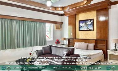 Studio Apartment Unit For Rent Located in Barangay Malabanias, Angeles City,Pampanga