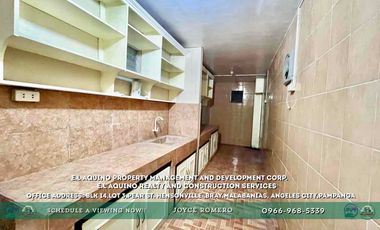 3 Bedrooms Townhouse For Rent Located in Barangay Cuayan, Angeles City,Pampanga