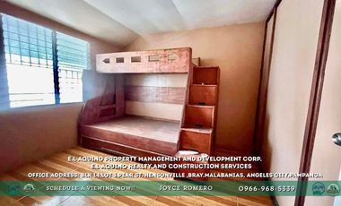 3 Bedrooms Townhouse For Rent Located in Barangay Cuayan, Angeles City,Pampanga