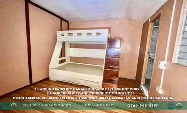 3 Bedrooms Townhouse For Rent Located in Barangay Cuayan, Angeles City,Pampanga