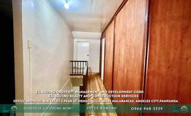 3 Bedrooms Townhouse For Rent Located in Barangay Cuayan, Angeles City,Pampanga