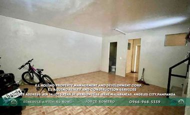 3 Bedrooms Townhouse For Rent Located in Barangay Cuayan, Angeles City,Pampanga