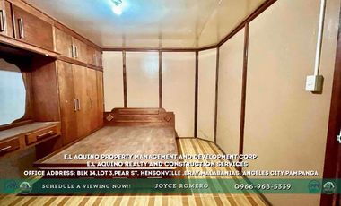 3 Bedrooms Townhouse For Rent Located in Barangay Cuayan, Angeles City,Pampanga