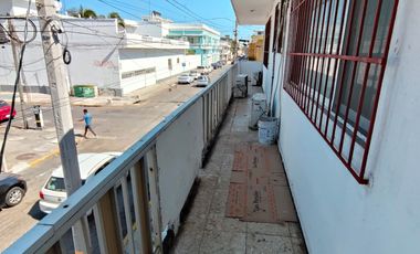 Departamento de 2 recámaras en el centro histórico de Veracruz. Incluye agua