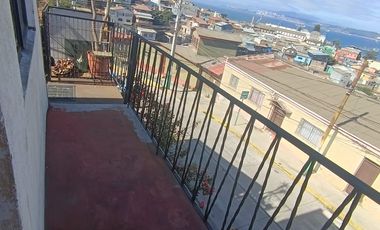 arriendo Departamento interior con terraza vista al mar Camino Cintura Valparaíso
