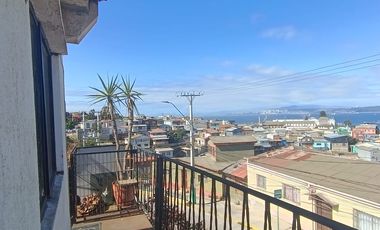 arriendo Departamento interior con terraza vista al mar Camino Cintura Valparaíso