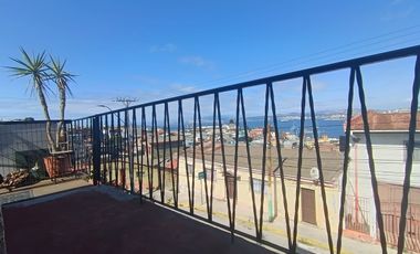arriendo Departamento interior con terraza vista al mar Camino Cintura Valparaíso