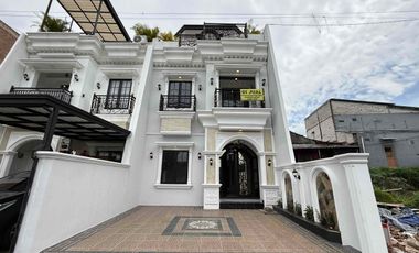 Rumah Mewah 3 Lantai + Rooftop di Jagakarsa, Jakarta Selatan Termurah