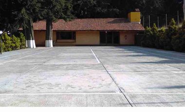 vendo precioso Rancho en Santo Tomás Ajusto, a 30 min de Periférico Sur, 4970m2 terreno y 500m2 de construcción caballerizas, cancha de Tenis, salon de fiestas .