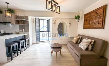 (En Venta) Departamento Amoblado + Cochera y Depósito en Barranco