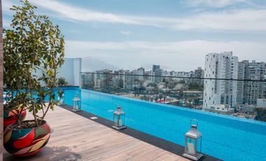 (En Venta) Departamento Amoblado + Cochera y Depósito en Barranco