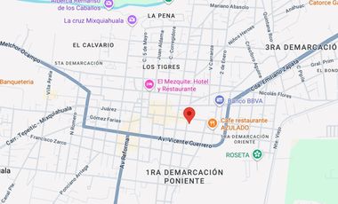 CASA EN VENTA JAVIER MINA 27 MIXQUIAHUALA HIDALGO.